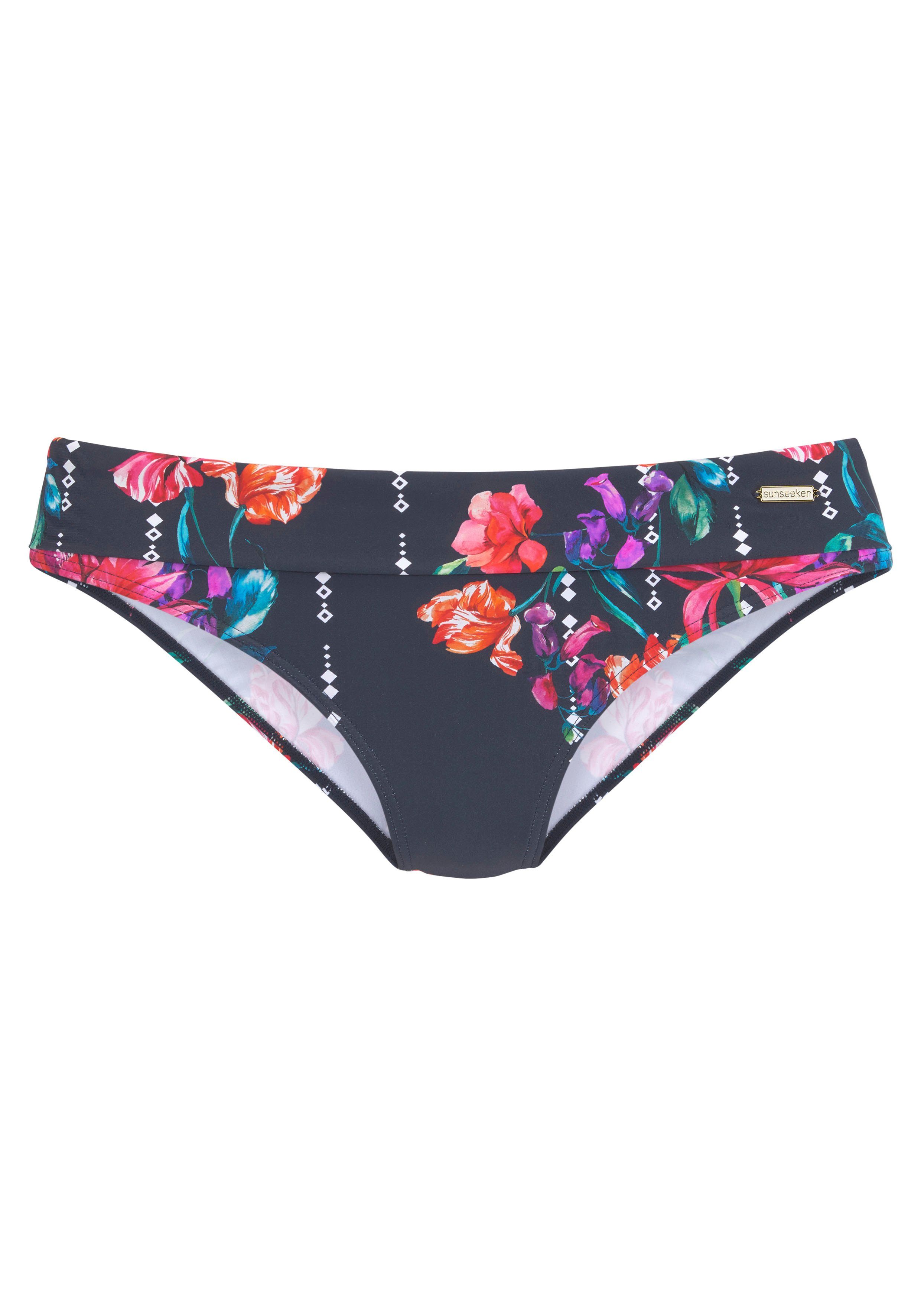 Sunseeker Bügel-Bandeau-Bikini-Top Modern, mit Blumenprint günstig online kaufen