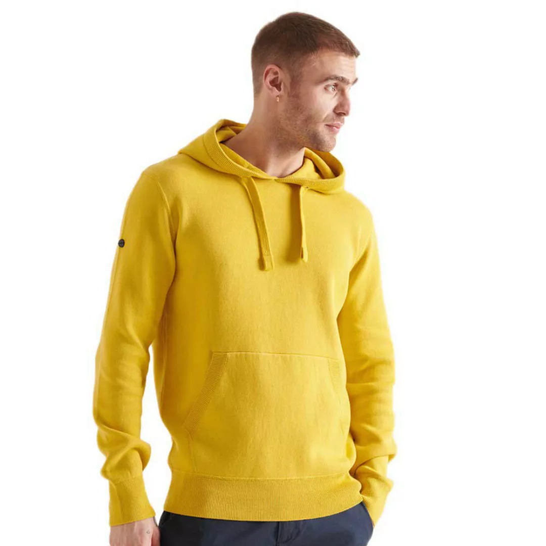 Superdry Essential Cotton Pullover S Sulphur Yellow günstig online kaufen