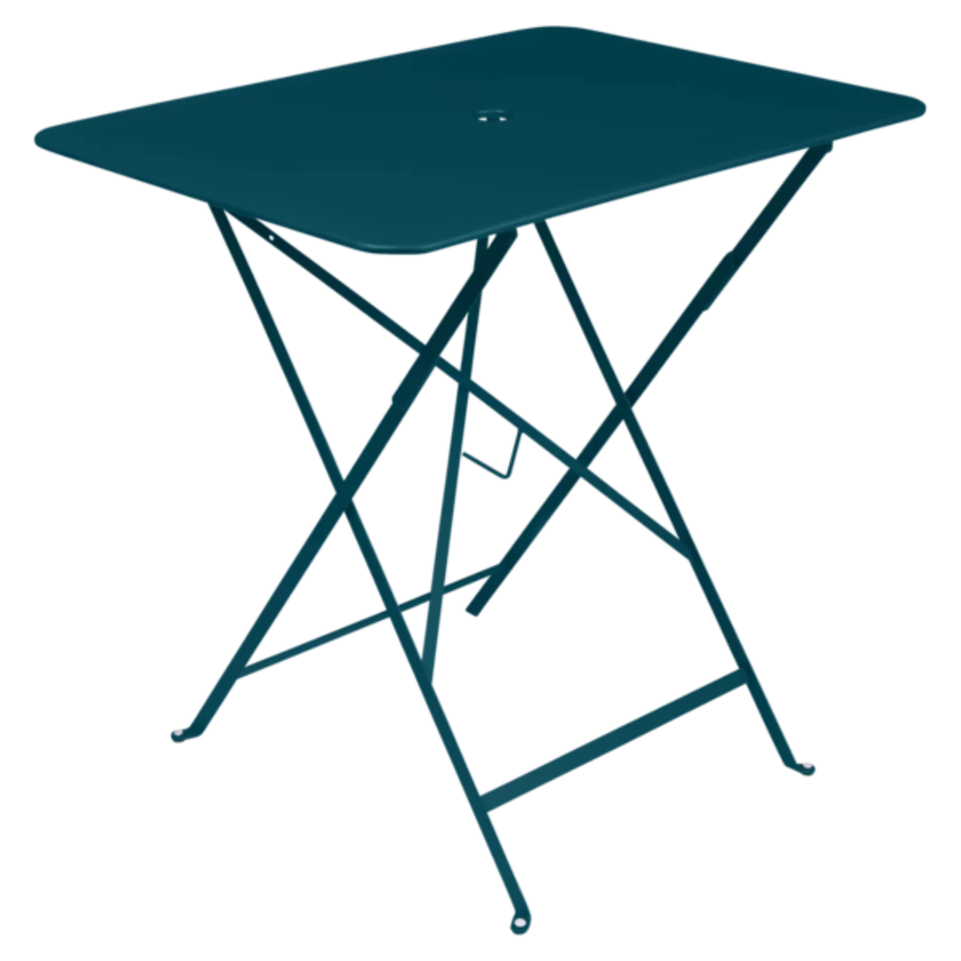 Bistro Klapptisch Rechteckig 77x57 Acapulcoblau günstig online kaufen