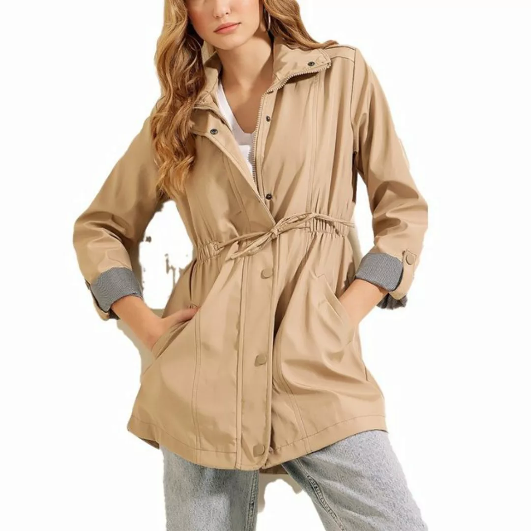 Rodi Jeans Trenchcoat Rodi Jeans Damen mantel, Winterjacke Damenmantel Wass günstig online kaufen