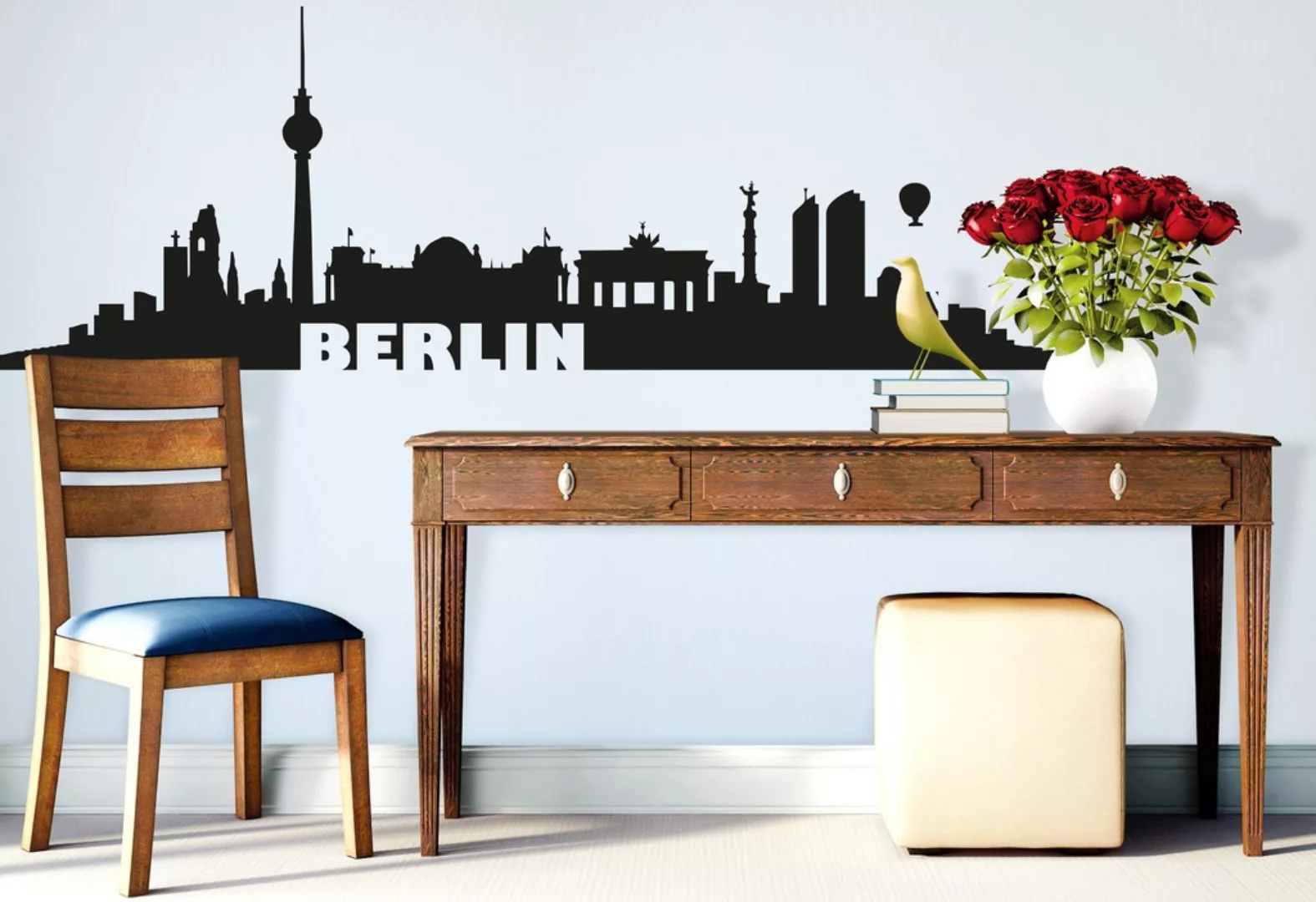 Wall-Art Wandtattoo "Berlin Skyline", selbstklebend, entfernbar günstig online kaufen