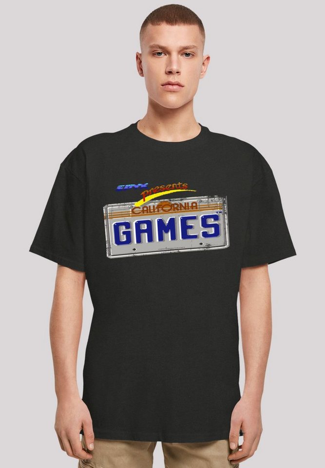 F4NT4STIC T-Shirt California Games Plate Print günstig online kaufen