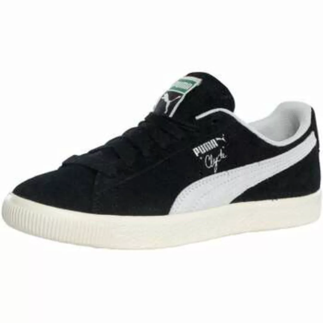 Puma  Sneaker Turnschuhe „Clyde“ aus haarigem Wildleder günstig online kaufen