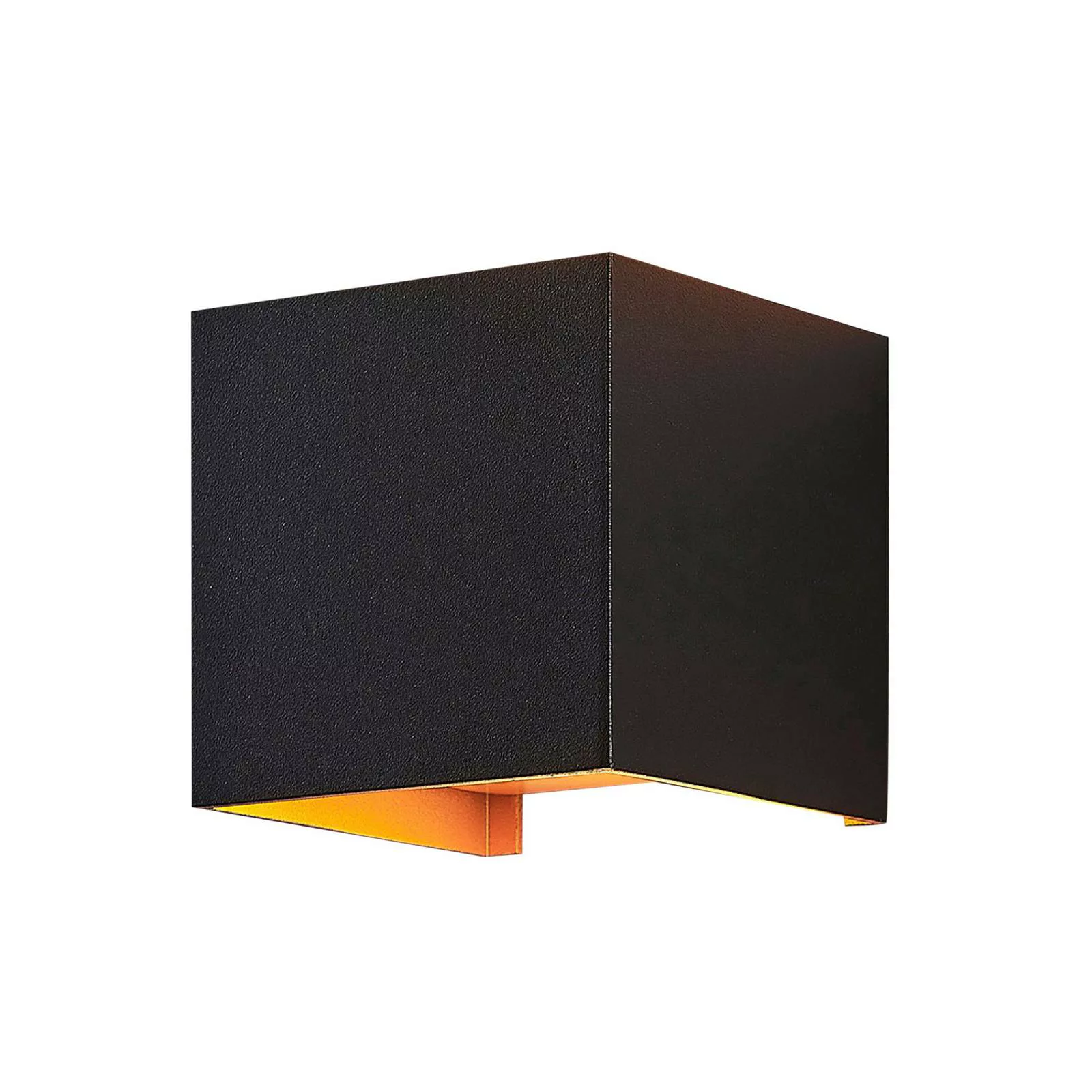 Arcchio Wandlampe Zuzana, 2er-Set, schwarz-gold, G9, 9,7 cm günstig online kaufen