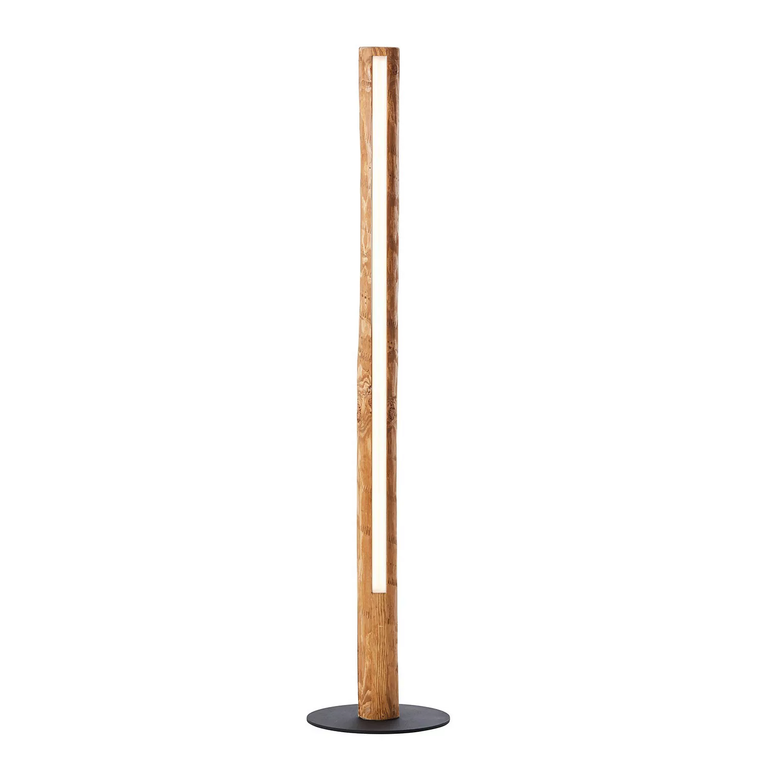 BRILLIANT ODUN LED Stehleuchte 141 cm Holz / Metall Kiefer gebeizt günstig online kaufen