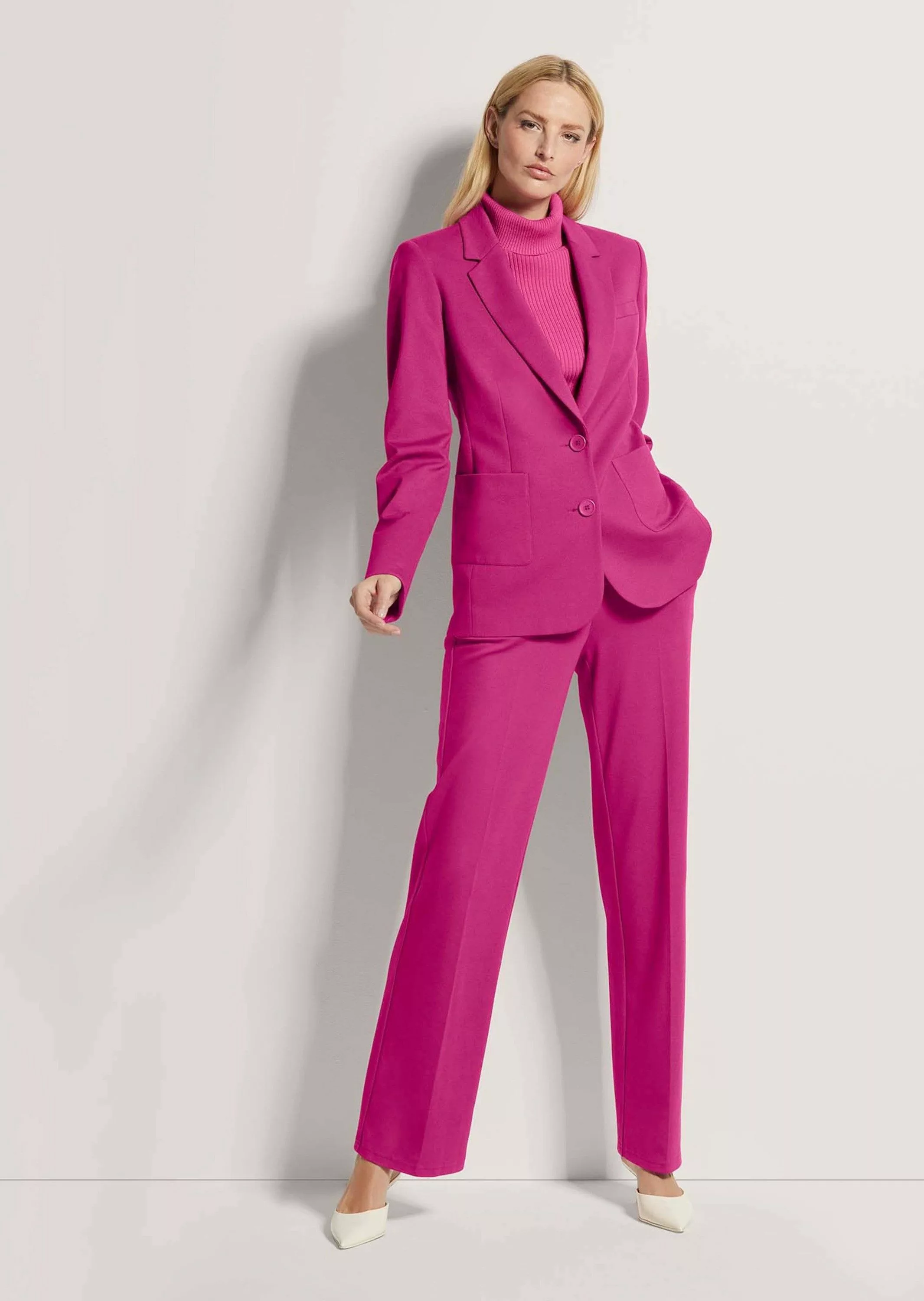 MADELEINE Kurzblazer Langer Jersey-Blazer mit Futter günstig online kaufen