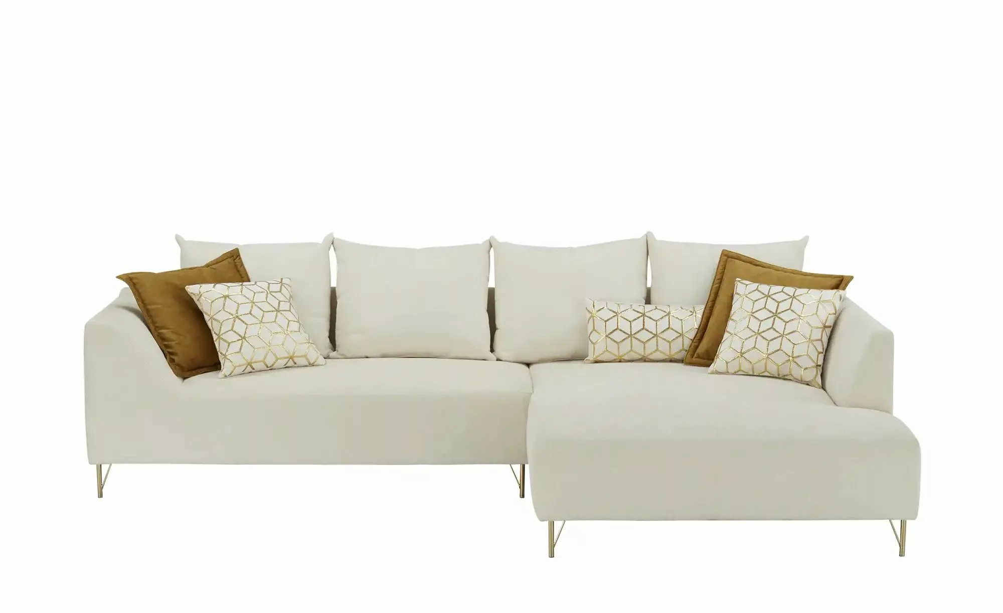 Ecksofa   Reyhan ¦ beige ¦ Maße (cm): B: 304 H: 94 T: 202.0 Polstermöbel > günstig online kaufen