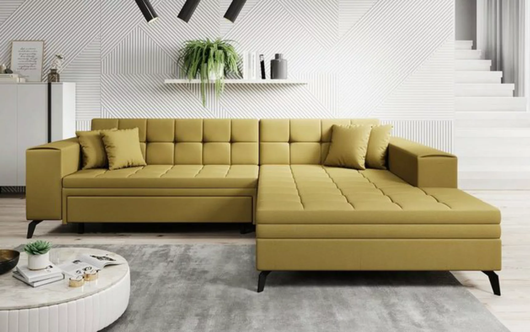 Luxusbetten24 Schlafsofa Designer Sofa Frida, mit Schlaffunktion günstig online kaufen