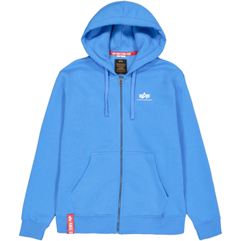 Alpha Industries  Sweatshirt Basic Zip Hoodie SL - mediteranian blue günstig online kaufen