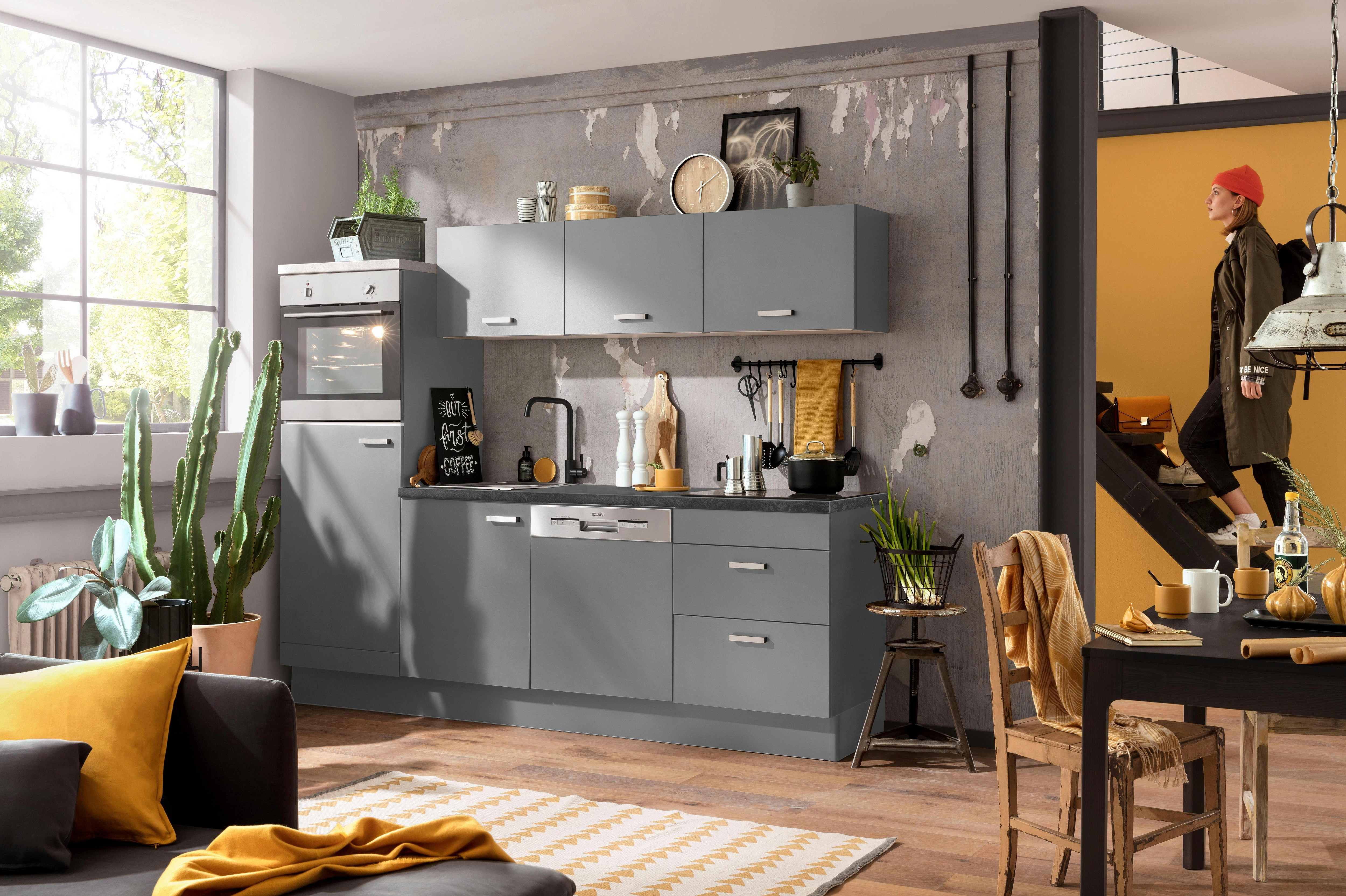 OPTIFIT Küchenzeile "Parma", mit E-Geräten, Breite 240 cm günstig online kaufen