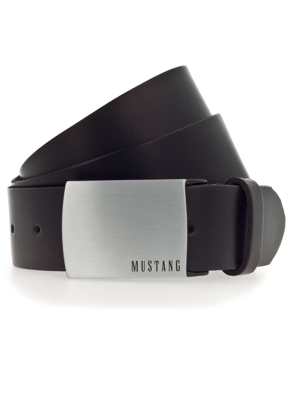 MUSTANG Koppelgürtel, Rindleder mit Pull-Up Effekt, Logo auf der Koppelschl günstig online kaufen