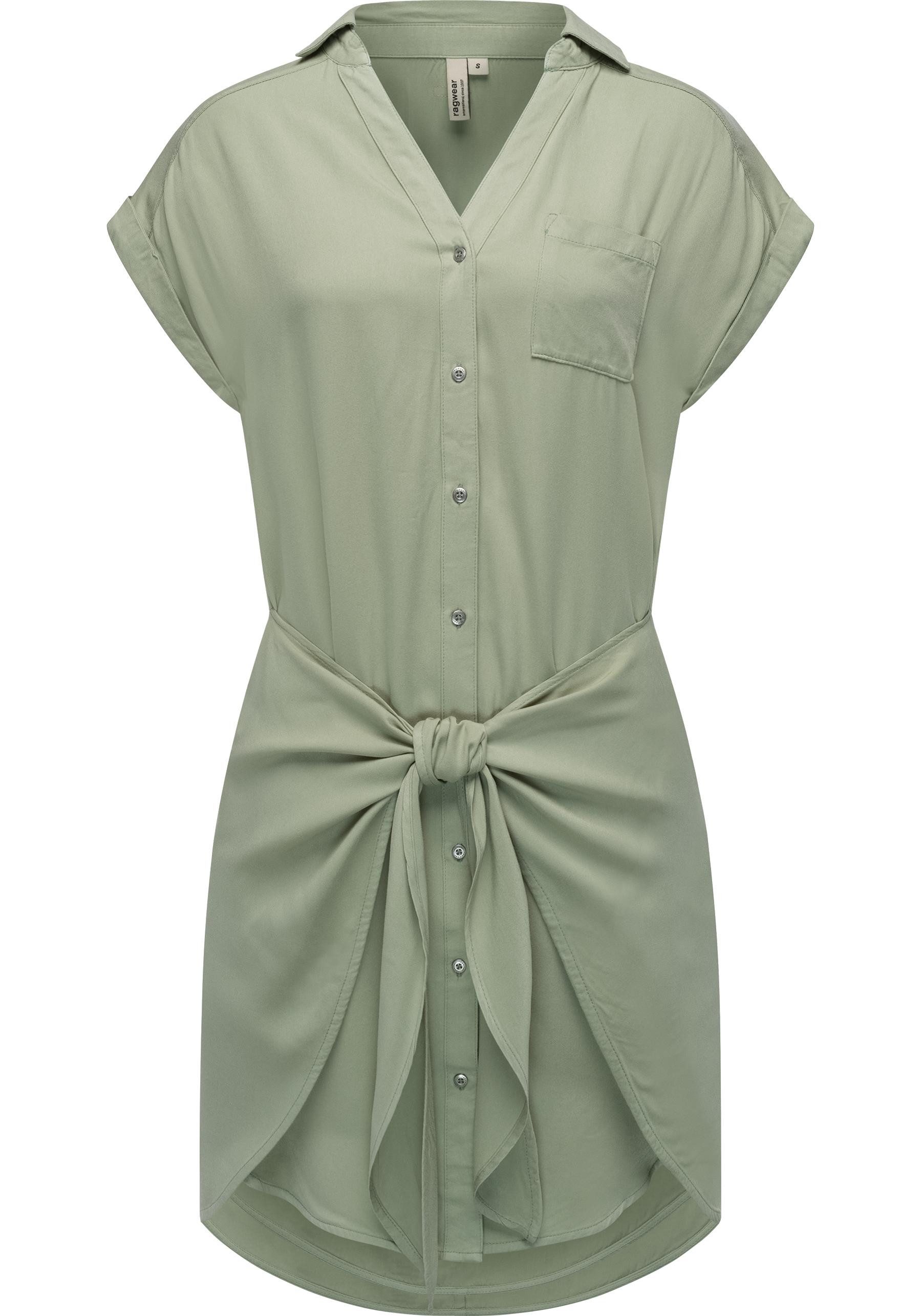 Ragwear Blusenkleid "Bahaya", stylisches Damen Sommerkleid mit Bindeband günstig online kaufen