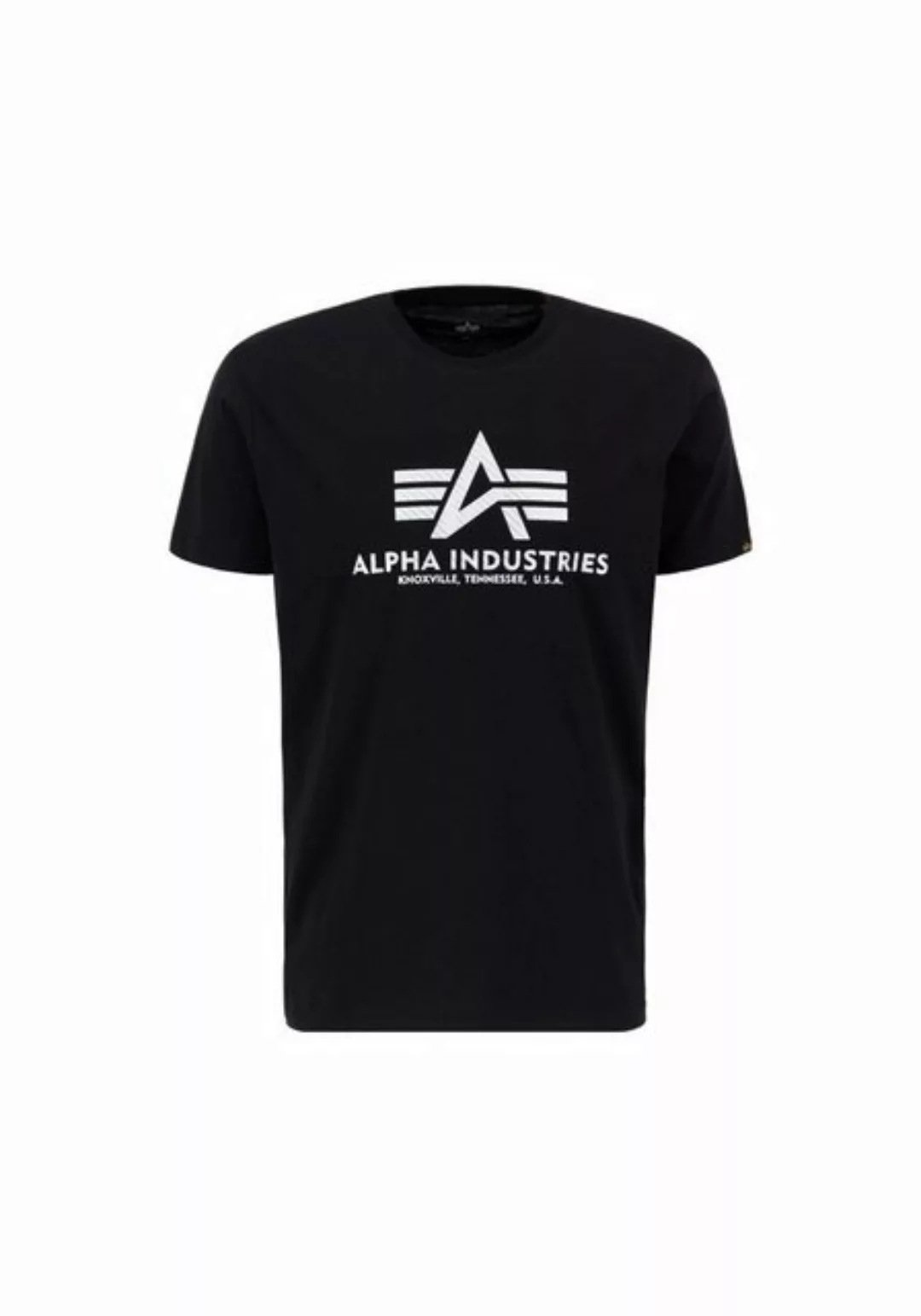 Alpha Industries T-Shirt Alpha Industries Men - T-Shirts Basic T Carbon günstig online kaufen