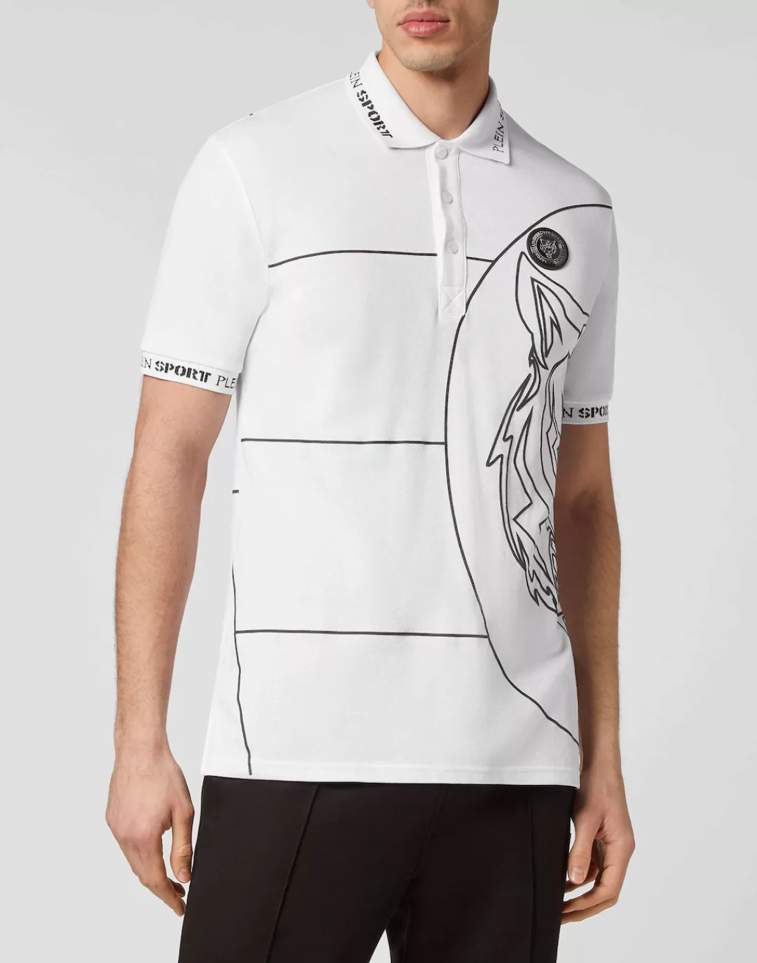 PLEIN SPORT Poloshirt "Tiger" günstig online kaufen