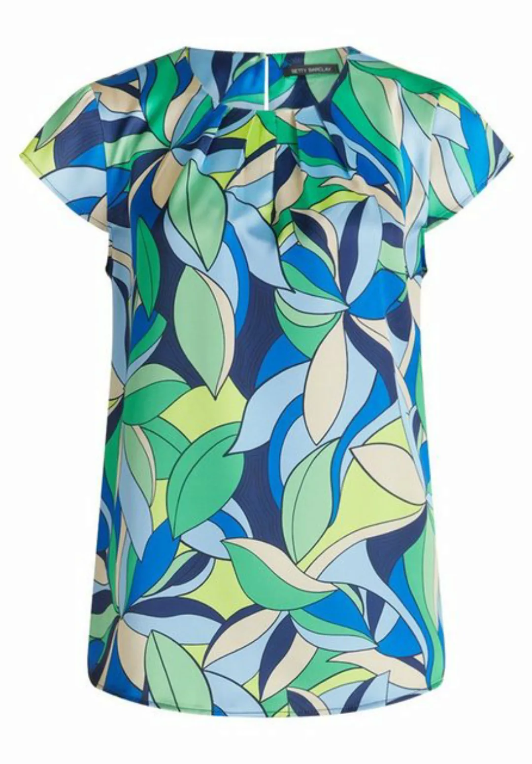 Betty Barclay Blusenshirt Bluse Kurz 1/2 Arm, Green/Blue günstig online kaufen