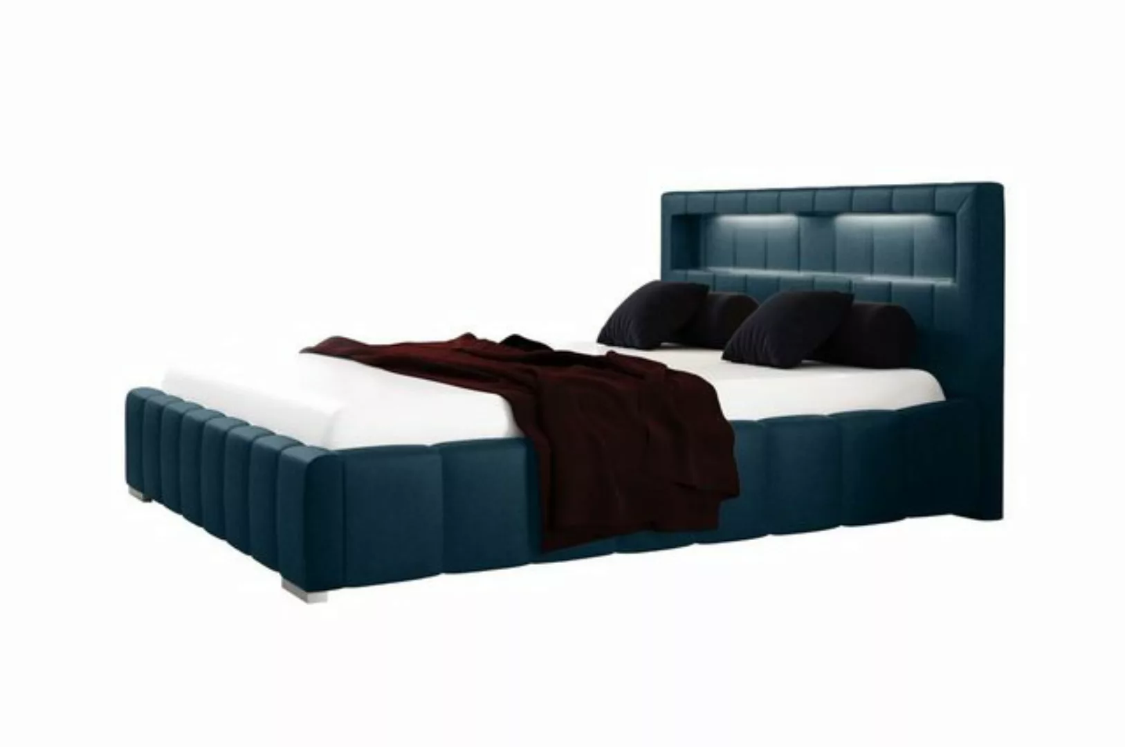 Stylefy Polsterbett Jonas (Schlafzimmerbett, Bett), 120/140/160/180/200x200 günstig online kaufen