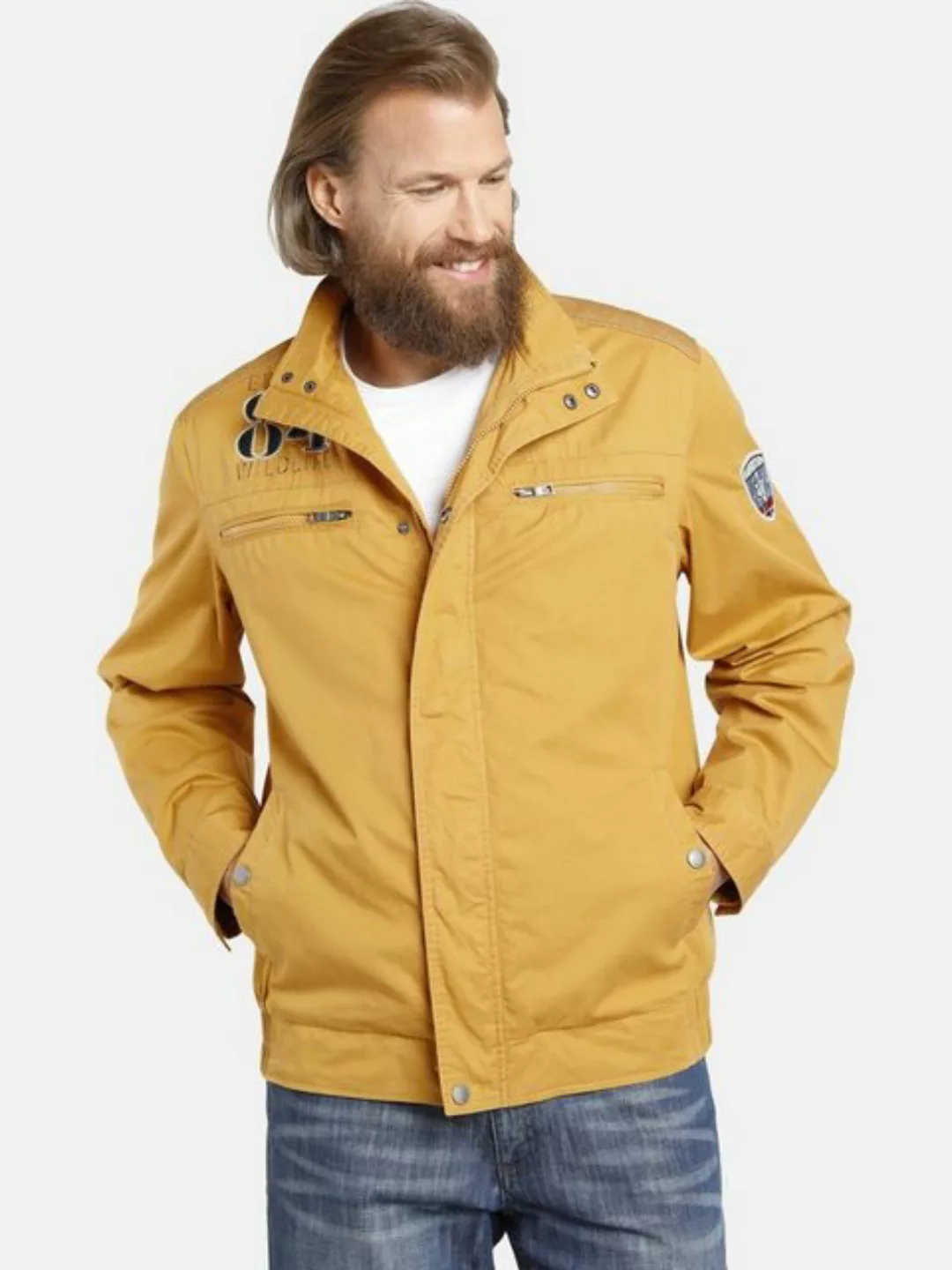 Jan Vanderstorm Outdoorjacke MAGNE Übergangsjacke im Comfort Fit günstig online kaufen