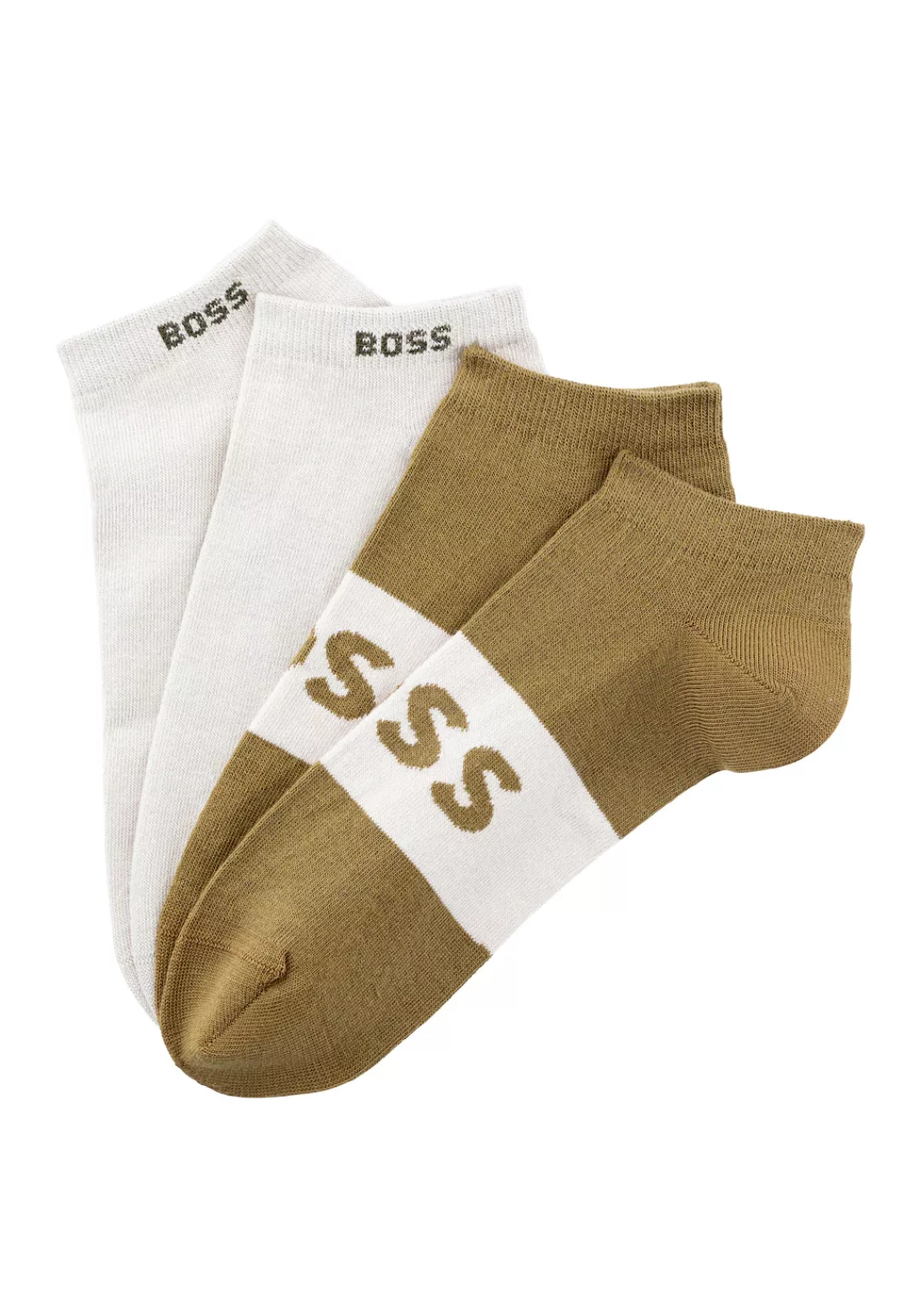 BOSS Freizeitsocken "2P AS Logo Col CC", (Packung, 2 Paar, 2er), mit Logosc günstig online kaufen