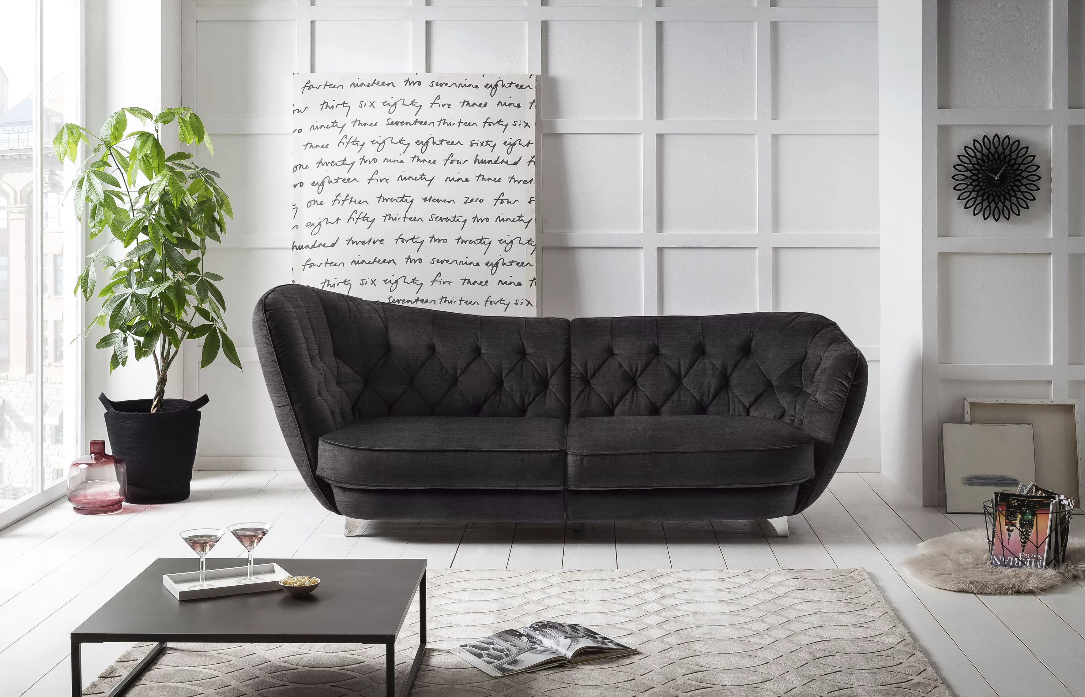 Leonique Big-Sofa »Retro« günstig online kaufen