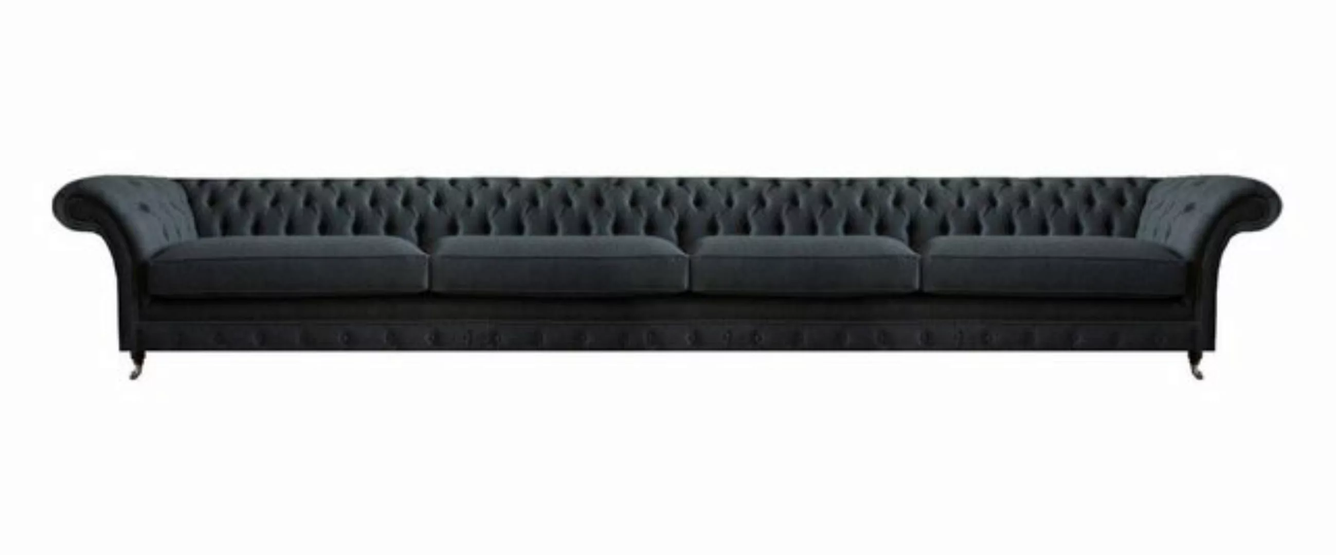 JVmoebel Chesterfield-Sofa Robuste Chesterfield Möbel Wohnzimmer 4-Sitzer C günstig online kaufen