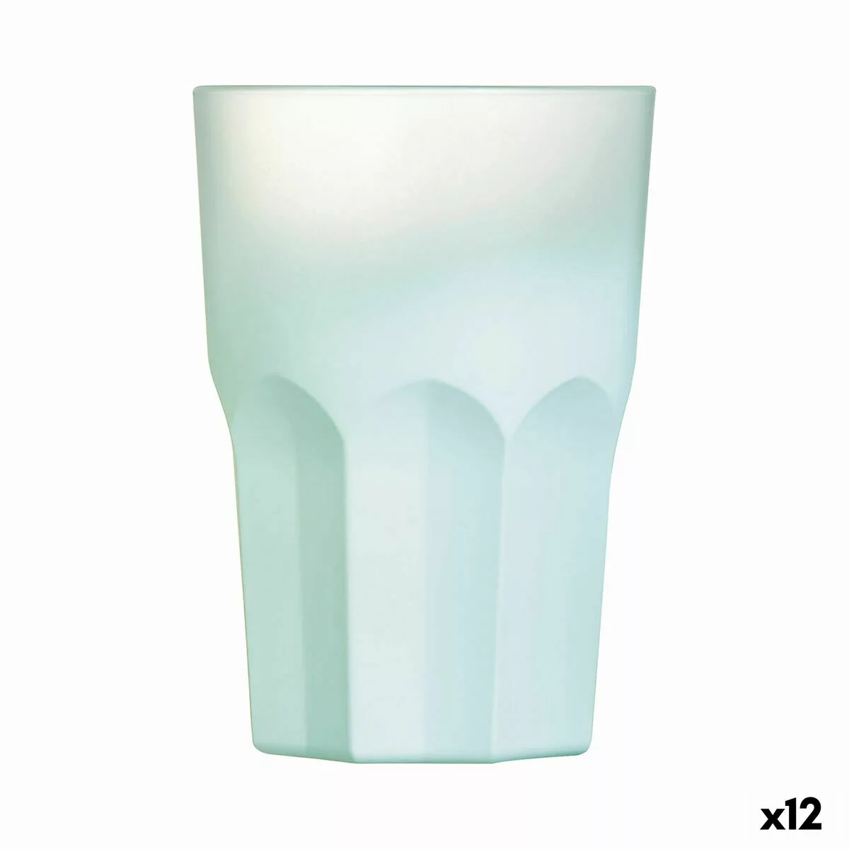 Becher Luminarc Summer Pop Türkis Glas 400 Ml (12 Stück) günstig online kaufen