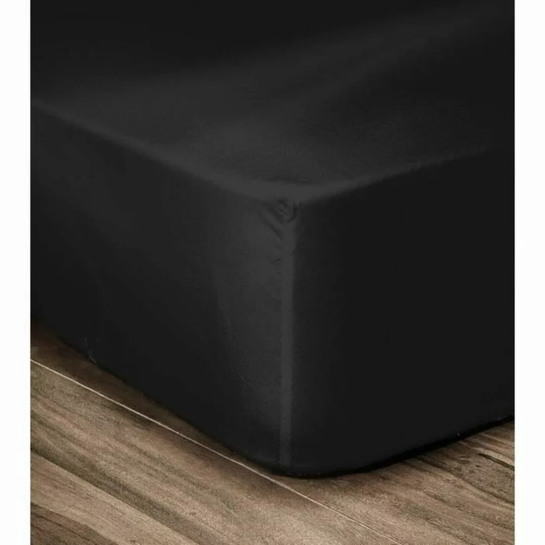 Bettlaken Lovely Home Schwarz 160 X 200 Cm günstig online kaufen