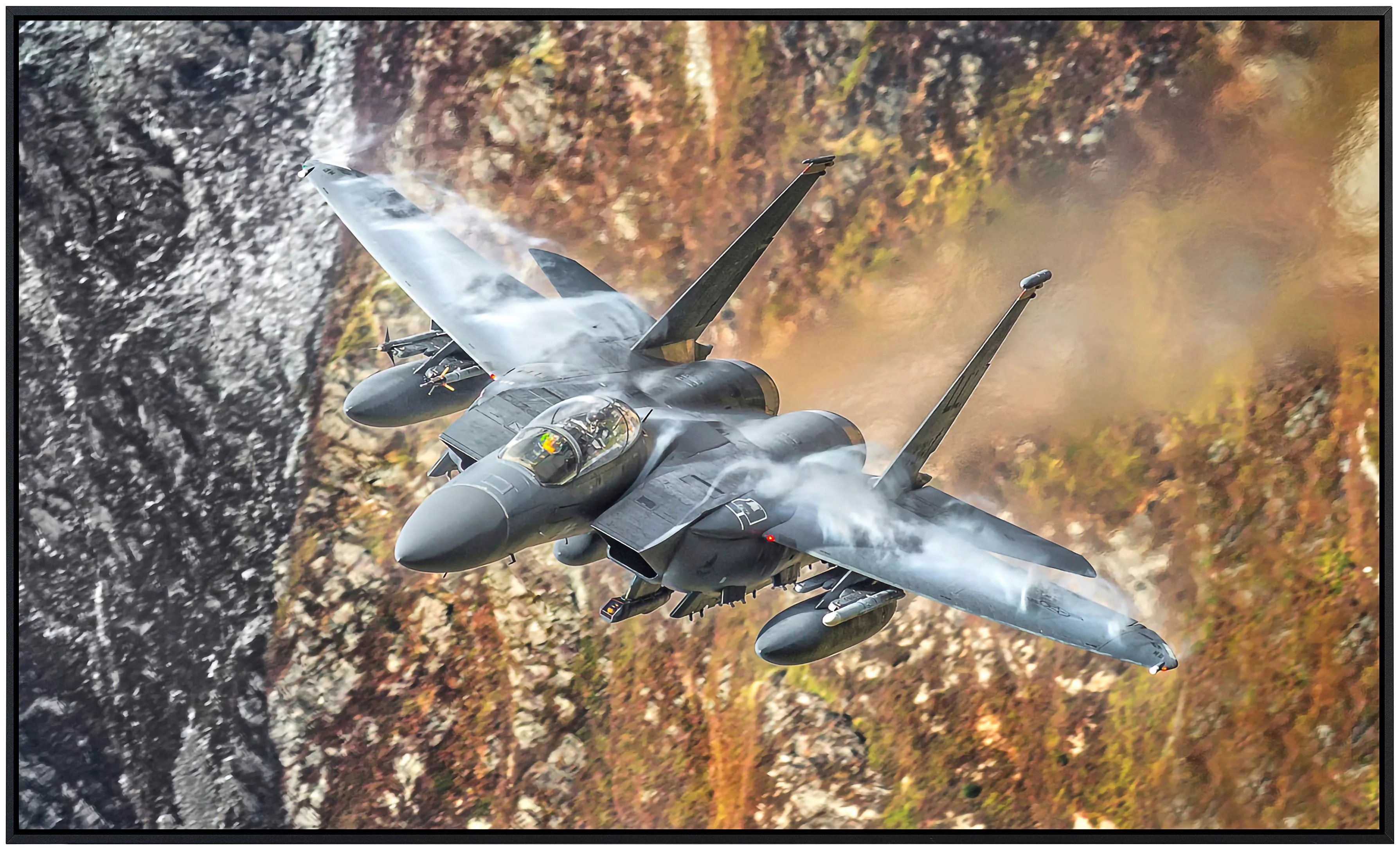 Papermoon Infrarotheizung »F15 Strike Eagle Fighter« günstig online kaufen