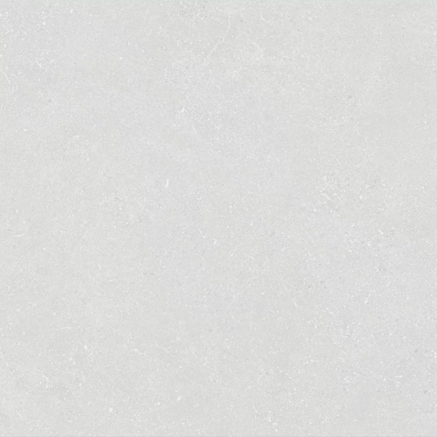Bodenfliese Pebblestone Feinsteinzeug Glasiert Weiß Matt 60 cm x 60 cm günstig online kaufen