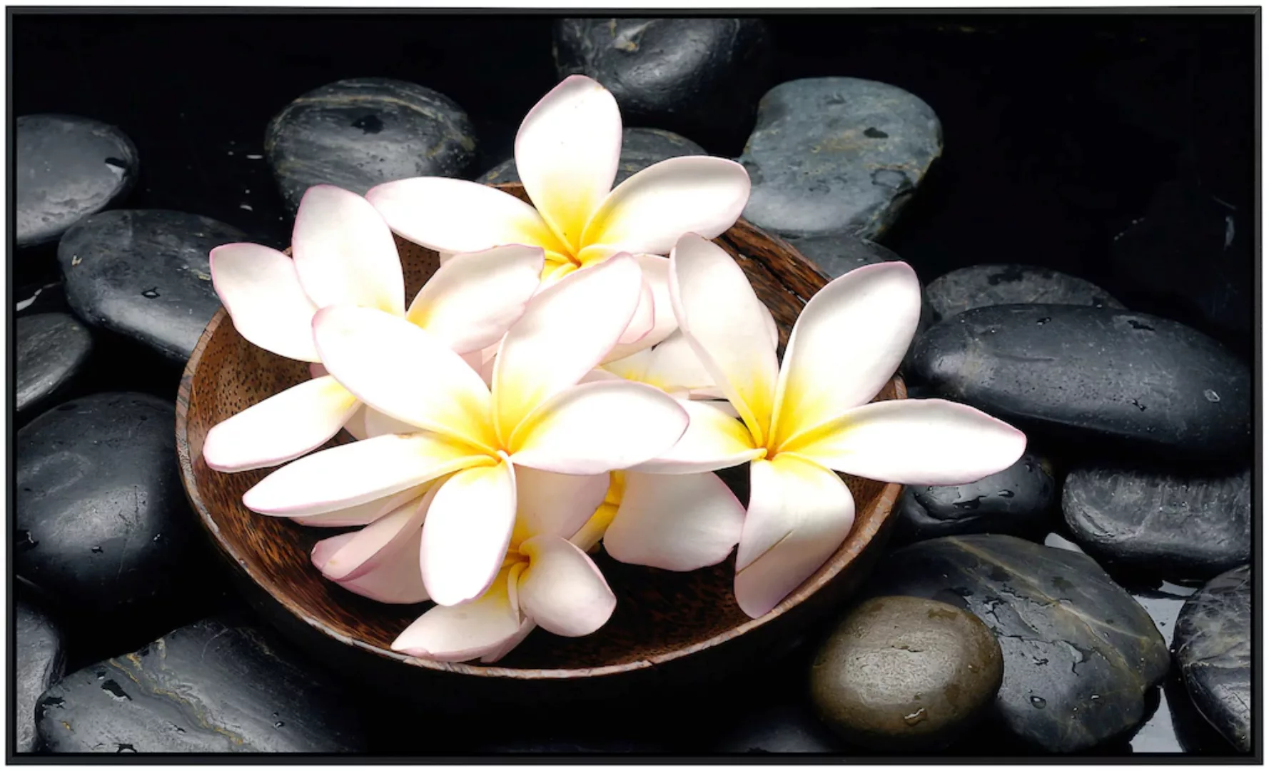 Papermoon Infrarotheizung »Blumen mit Steinen«, sehr angenehme Strahlungswä günstig online kaufen