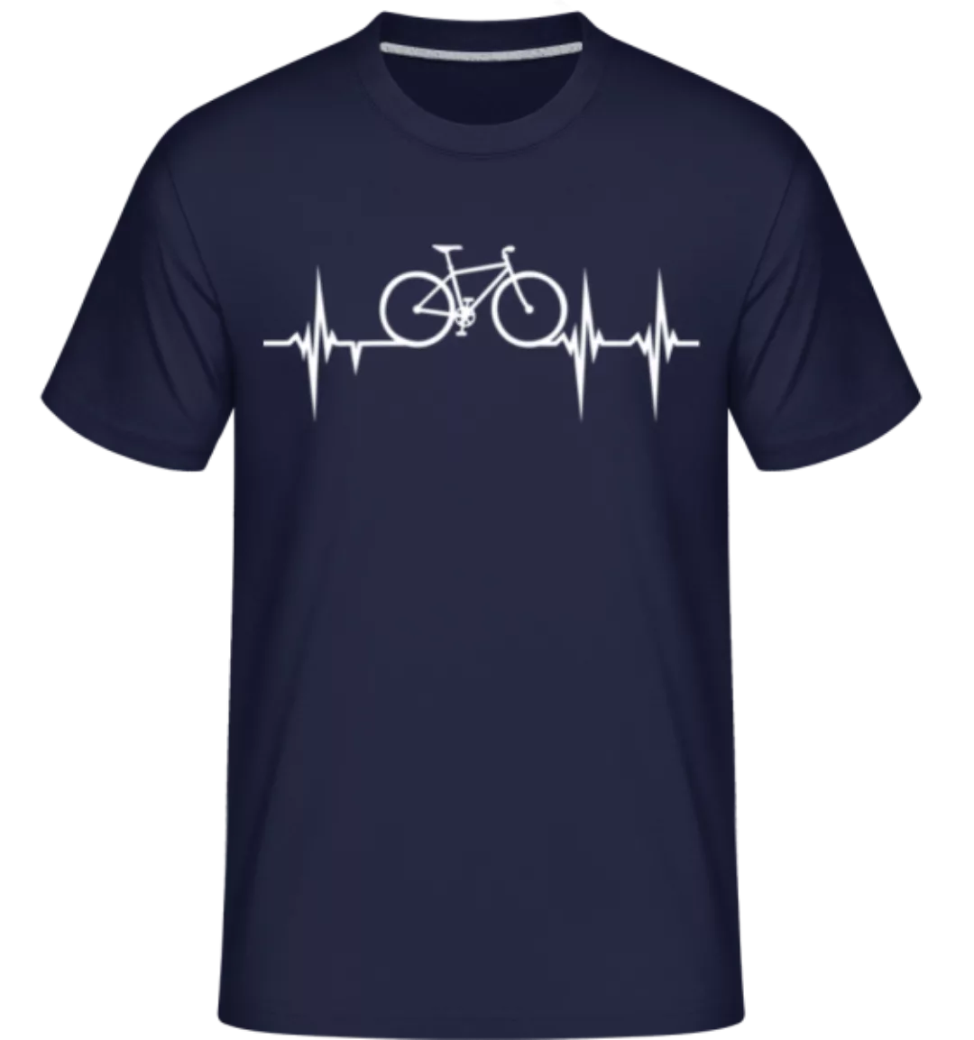 Fahrrad Herzschlag · Shirtinator Männer T-Shirt günstig online kaufen