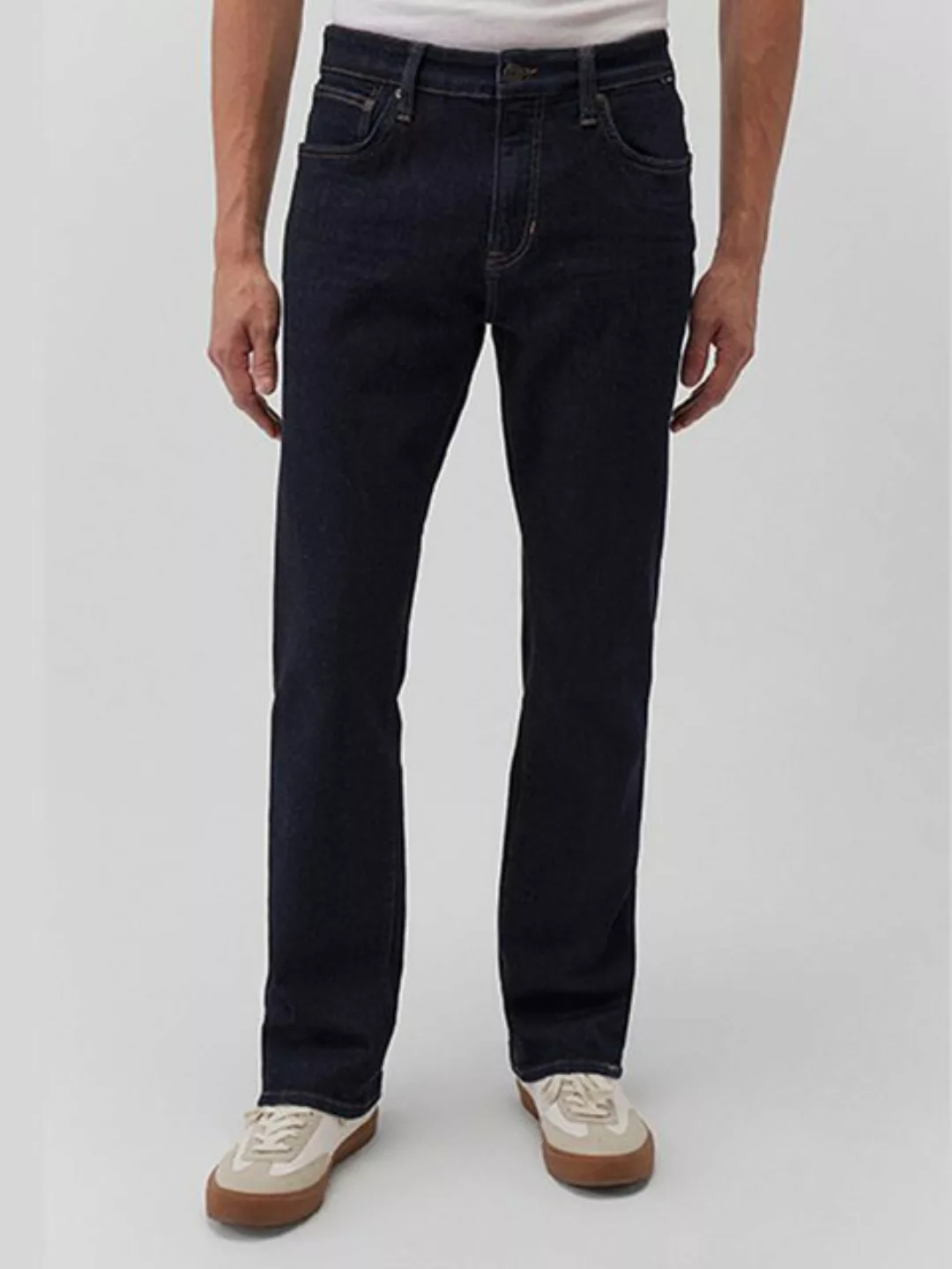 Mavi Regular-fit-Jeans Jeans Straight Leg Dunkle Waschung 5-Pocket 7965 in günstig online kaufen