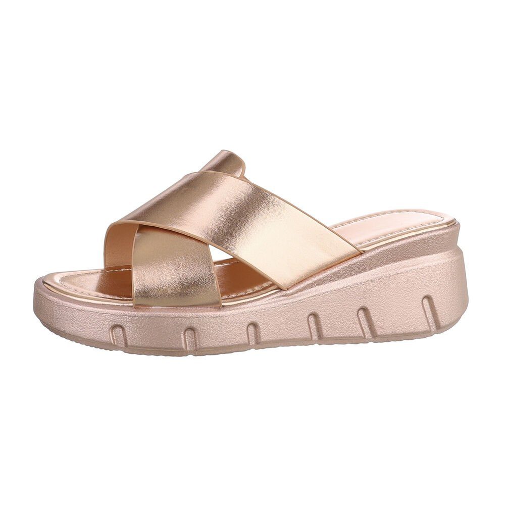 Ital-Design Damen Mules Freizeit Plateausandaletten (85698052) günstig online kaufen