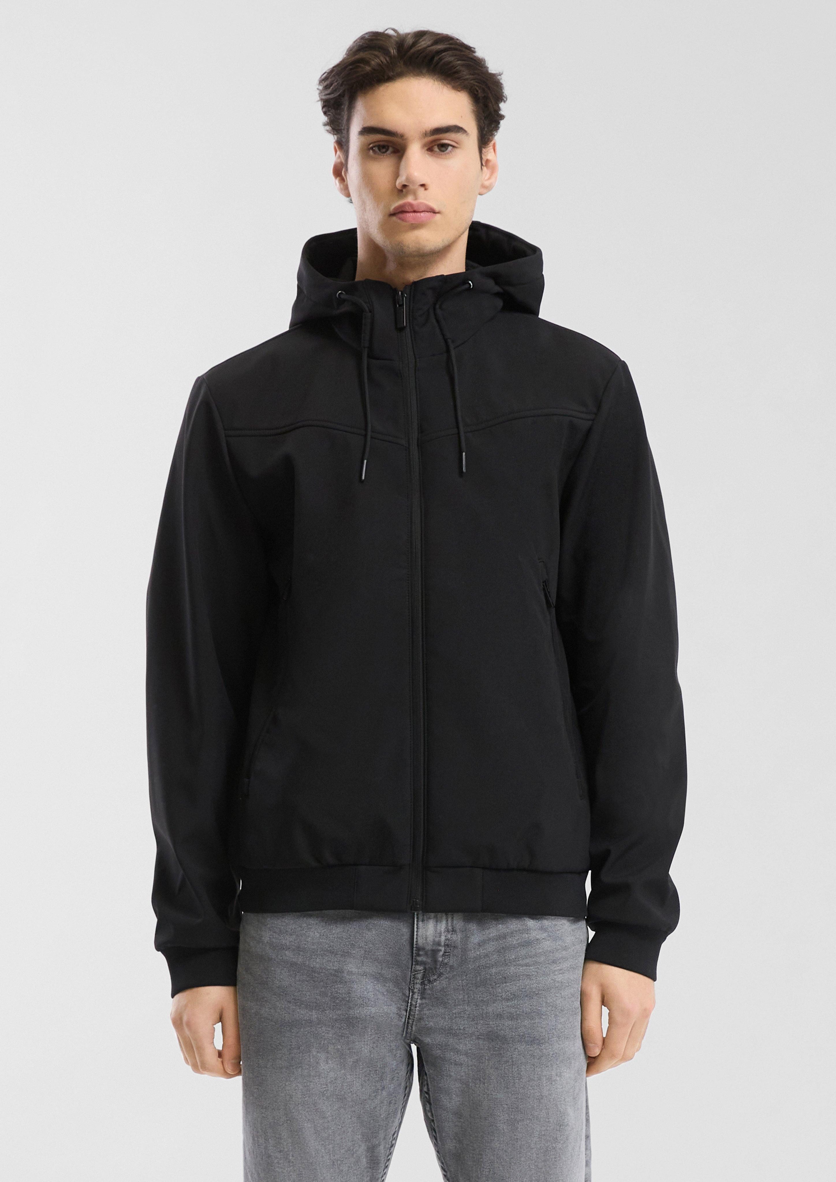 QS Allwetterjacke Softshelljacke mit Reißverschlusstaschen günstig online kaufen