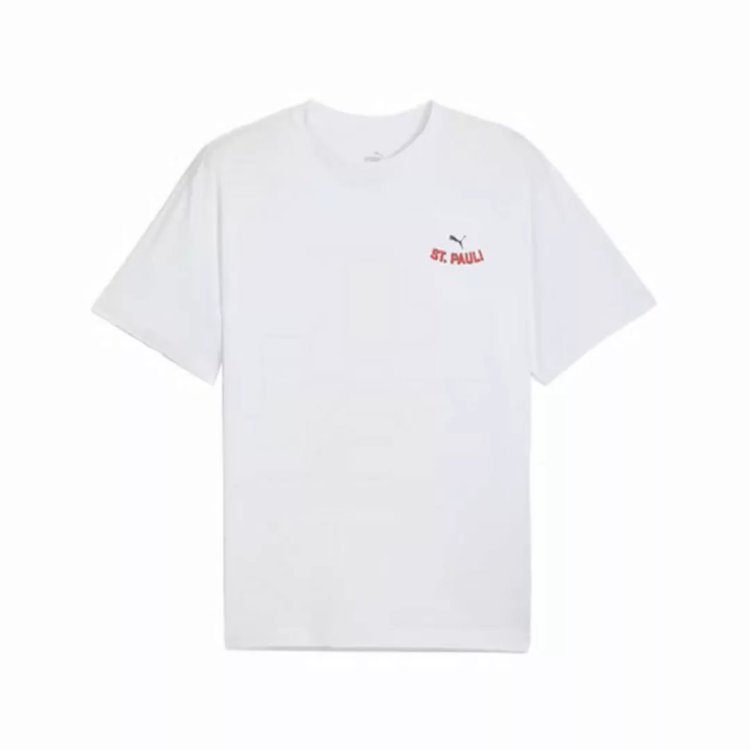 PUMA IP T-Shirt FC St. Pauli Graphic Tee, weiß günstig online kaufen