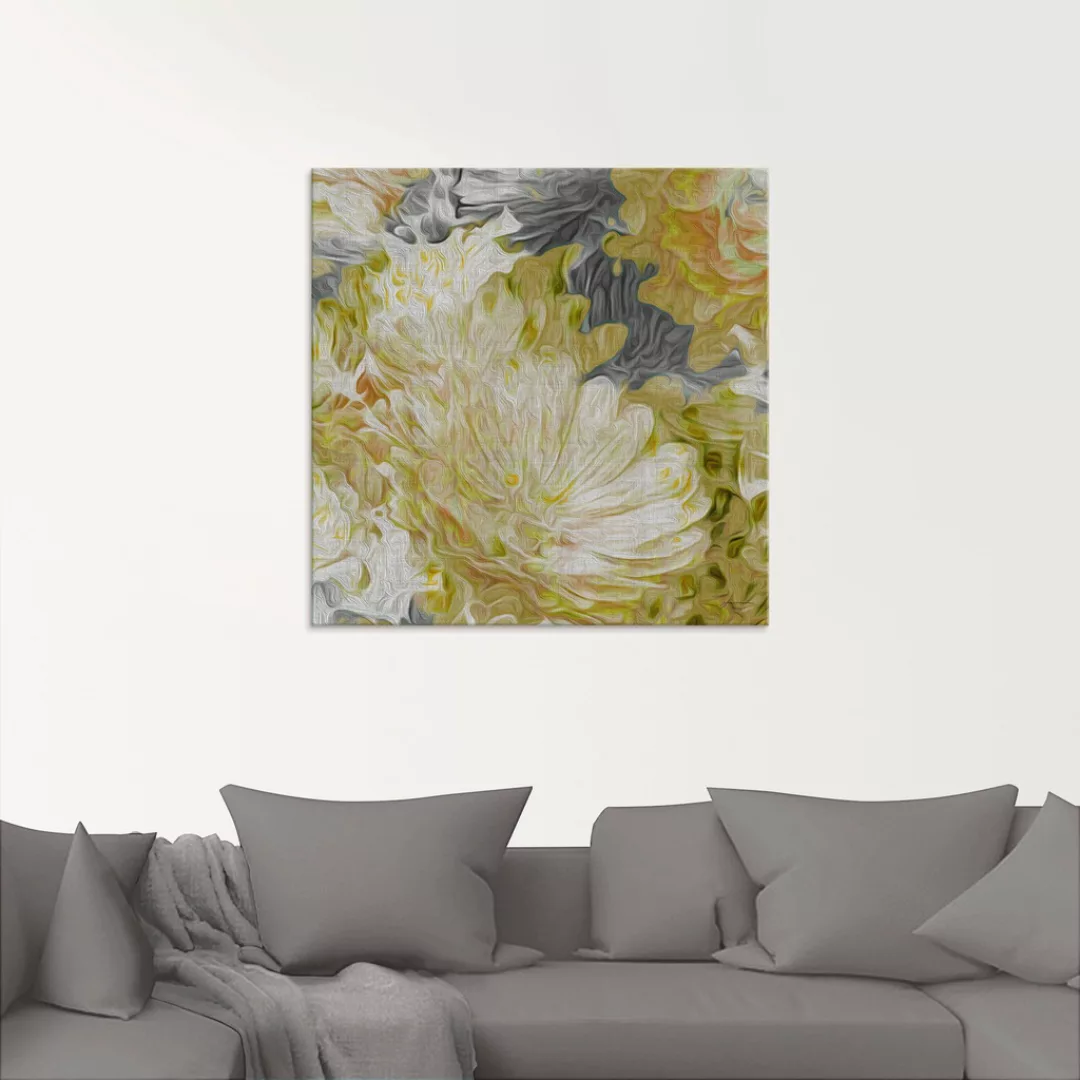 Artland Glasbild "Chrysanthemen in der Sonne II", Blumen, (1 St.), in versc günstig online kaufen