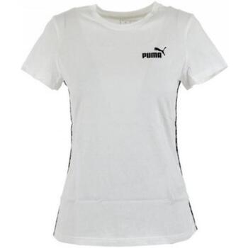 Puma  T-Shirt T-shirt Donna  676131_power_tape_bianco günstig online kaufen
