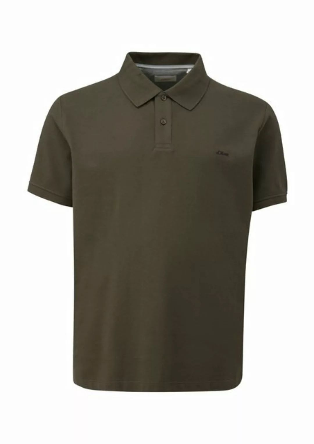 s.Oliver Kurzarmshirt Poloshirt mit Piquéstruktur günstig online kaufen