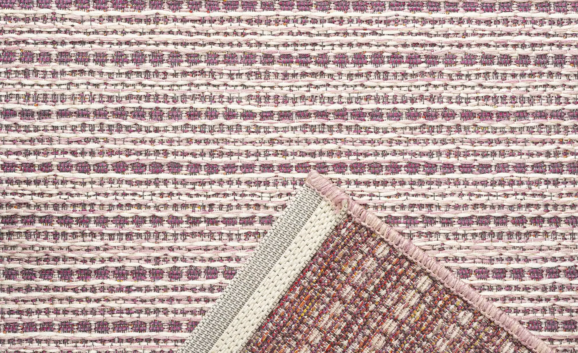 Webteppich  Brighton ¦ rosa/pink ¦ Synthetische Fasern ¦ Maße (cm): B: 140 günstig online kaufen