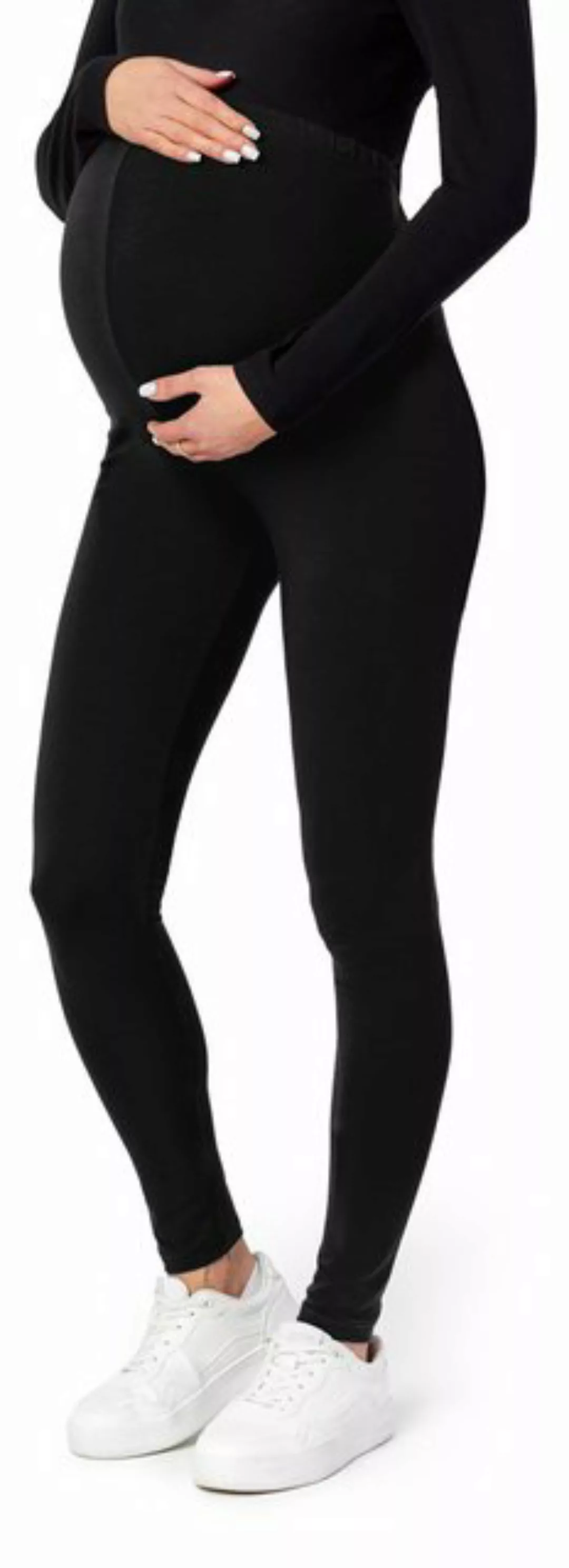 Be Mammy Umstandsleggings Lange Umstandshose aus Viskose BE-02 (1-tlg) elas günstig online kaufen