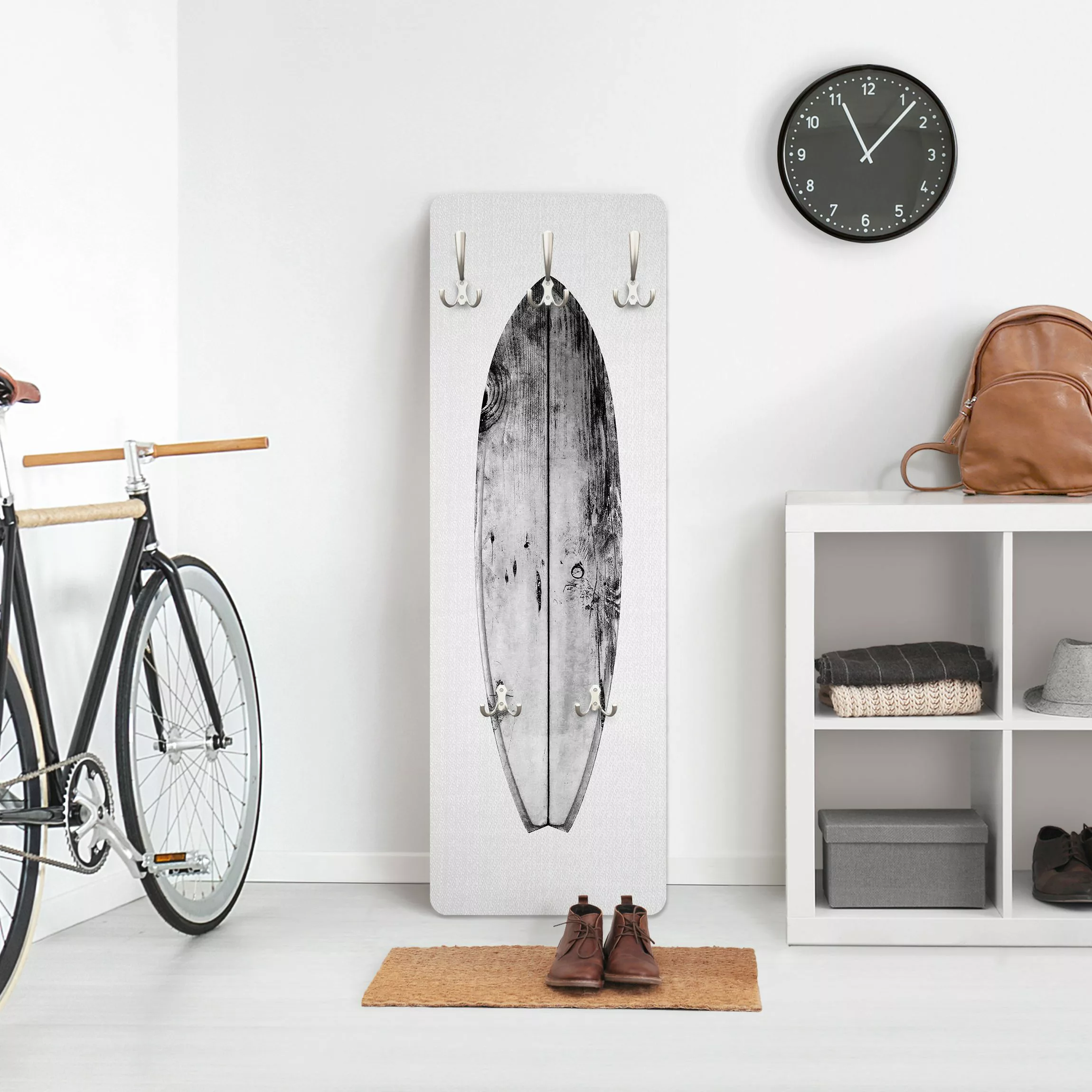 Wandgarderobe Surfboard günstig online kaufen