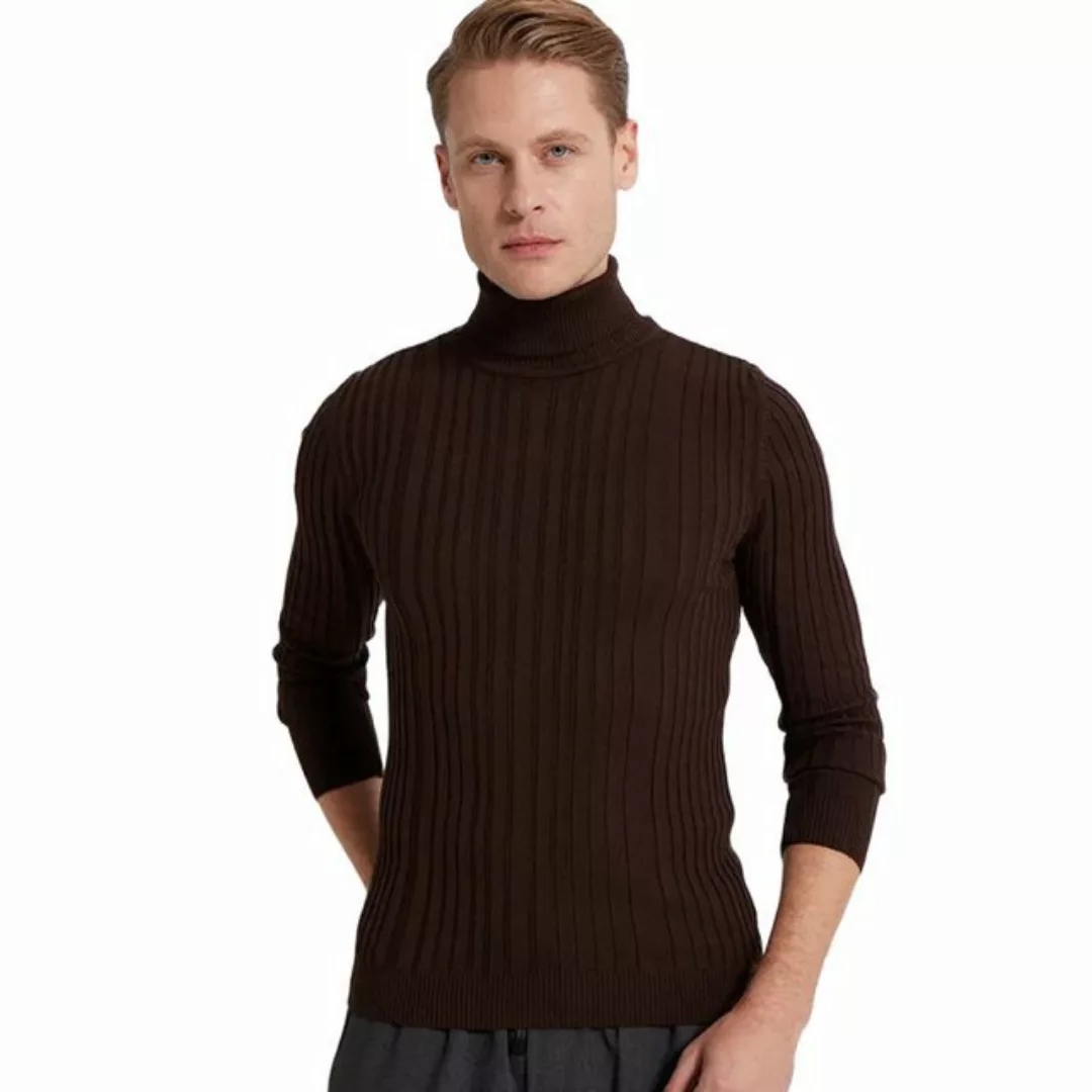 D'S DAMAT Polokragenpullover Ds Damat Slim Fit Rollkragenpullover aus schnu günstig online kaufen