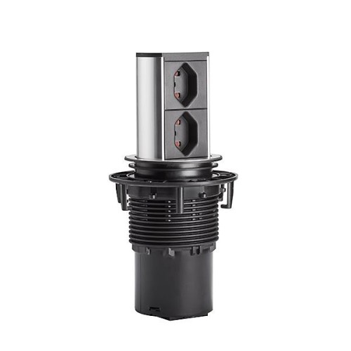 Bachmann ELEVATOR Steckdosenleiste 2xCH T23 Strom 2,0m 928.024 - 928024 günstig online kaufen
