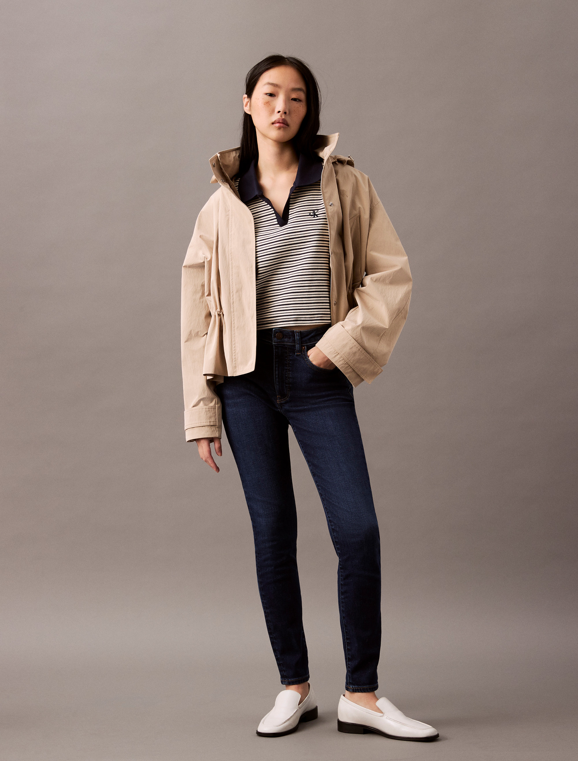 Calvin Klein Jeans Skinny-fit-Jeans "MID RISE SKINNY", Mit Gürtelschlaufen günstig online kaufen