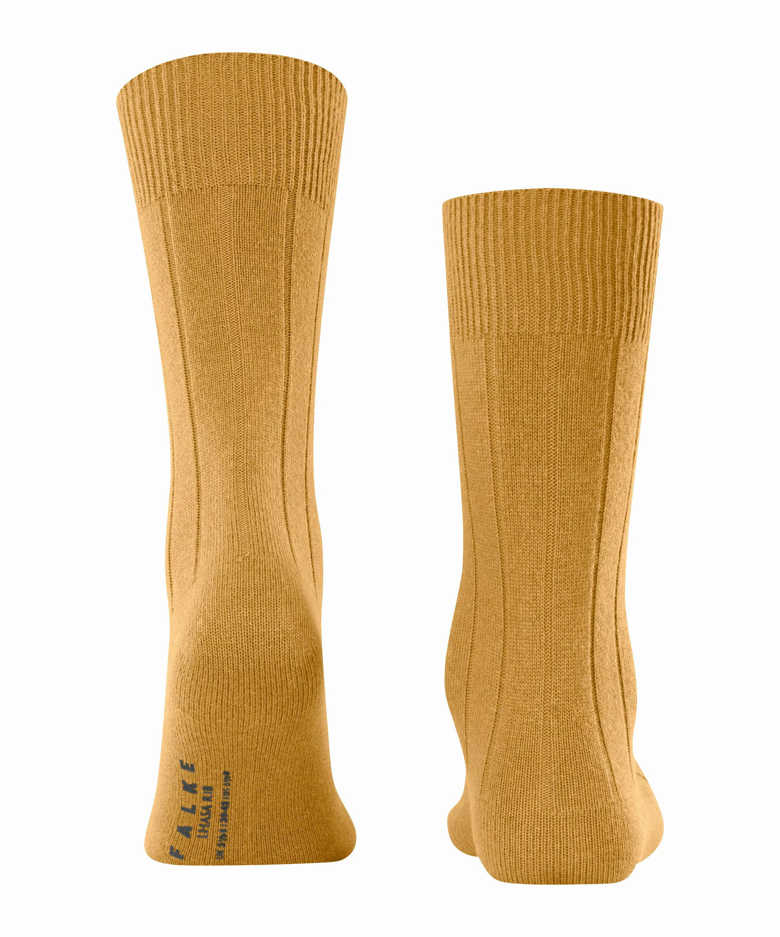 FALKE Lhasa Rib Herren Socken, 39-42, Orange, Uni, Wolle, 14423-122702 günstig online kaufen