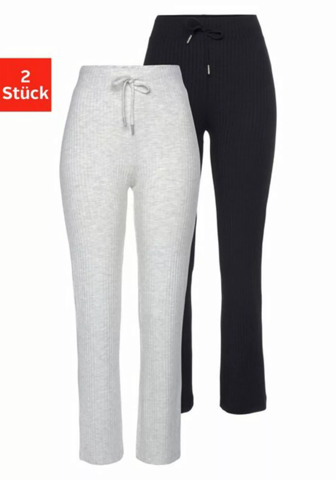 Vivance Homewearhose (Packung, 2er-Pack) im Doppelpack, Loungewear günstig online kaufen