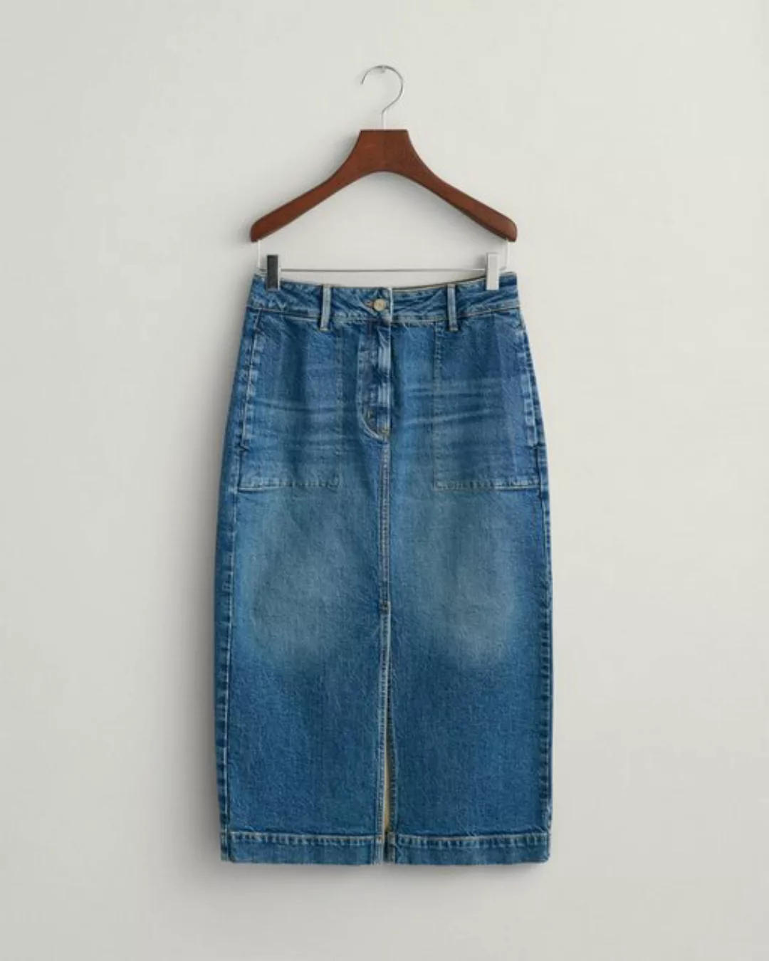 Gant Sommerrock DENIM SLIT SKIRT günstig online kaufen