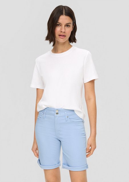 s.Oliver Jeansshorts Jeans-Bermuda Betsy / Slim Fit / Mid Rise Waschung günstig online kaufen