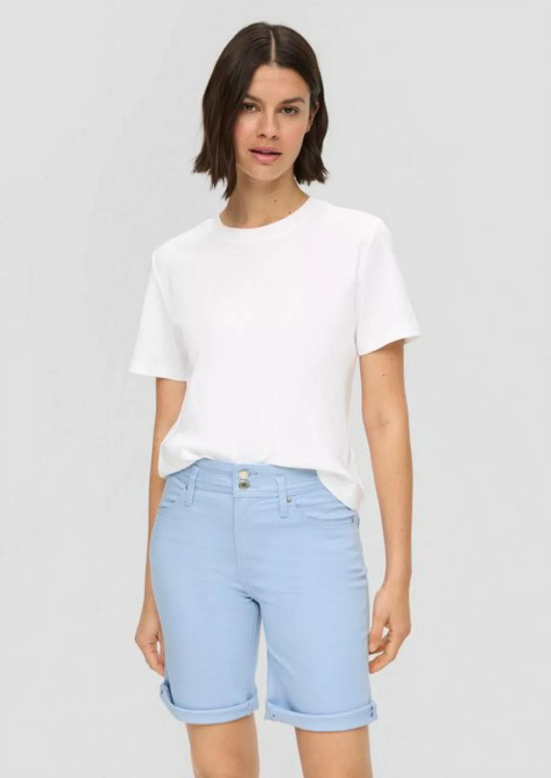 s.Oliver Jeansshorts Jeans-Bermuda Betsy / Mid Rise / Slim Leg günstig online kaufen