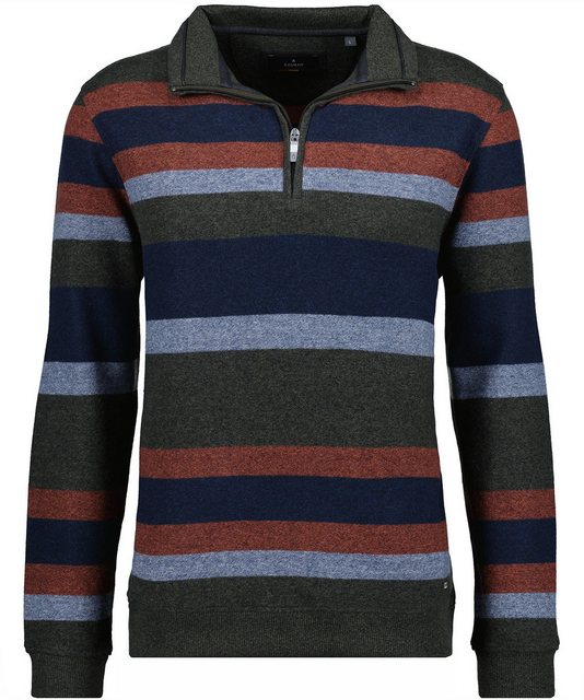 RAGMAN Strickpullover Mock neck stripe günstig online kaufen