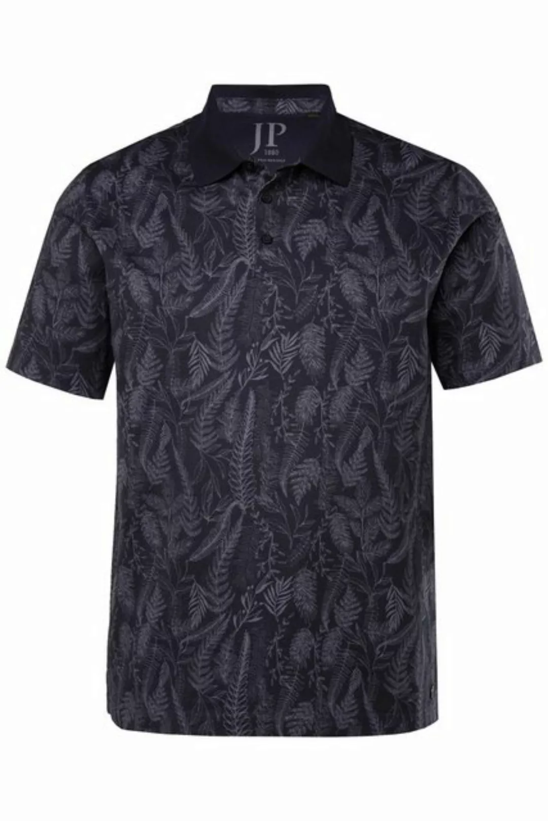 JP1880 Poloshirt Poloshirt Halbarm Jersey floraler Print bis 8 XL günstig online kaufen